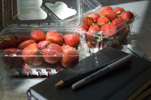 strawberry energy snack