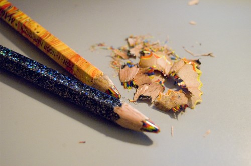colored pencils