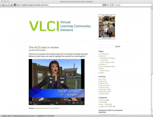 Virtual Learning Community Initiative Virtual Learning Community Initiative