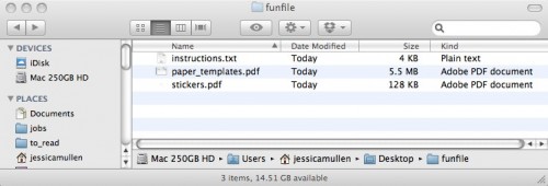 funfile funfile