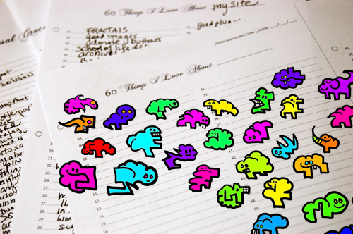 60 Things I Love