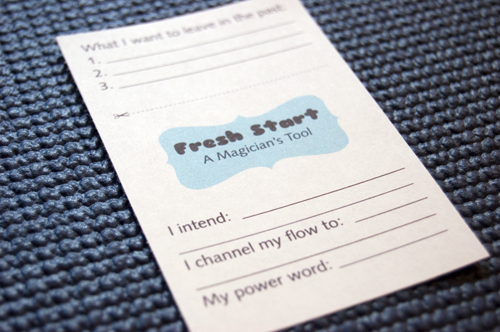 Fresh Start Magician's Tool Fresh Start Magician's Tool