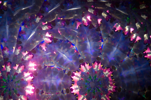 Inside a kaleidoscope