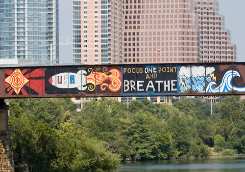 Focus one point and breathe Focus one point and breathe