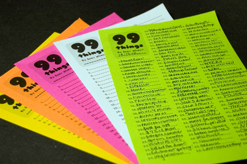 99 things