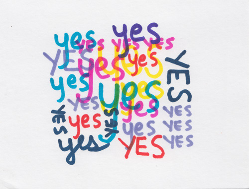 Yes by Kelly Cree Yes by Kelly Cree