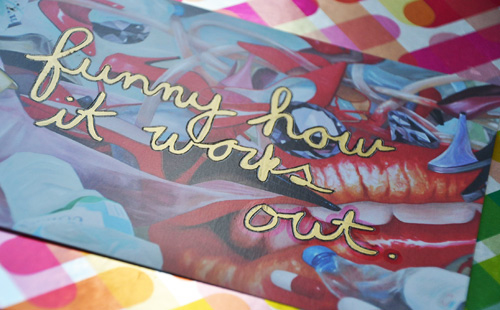 Funny how it works out - art by Kelly Cree Funny how it works out - art by Kelly Cree
