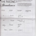 Practice the Feeling of Abundance